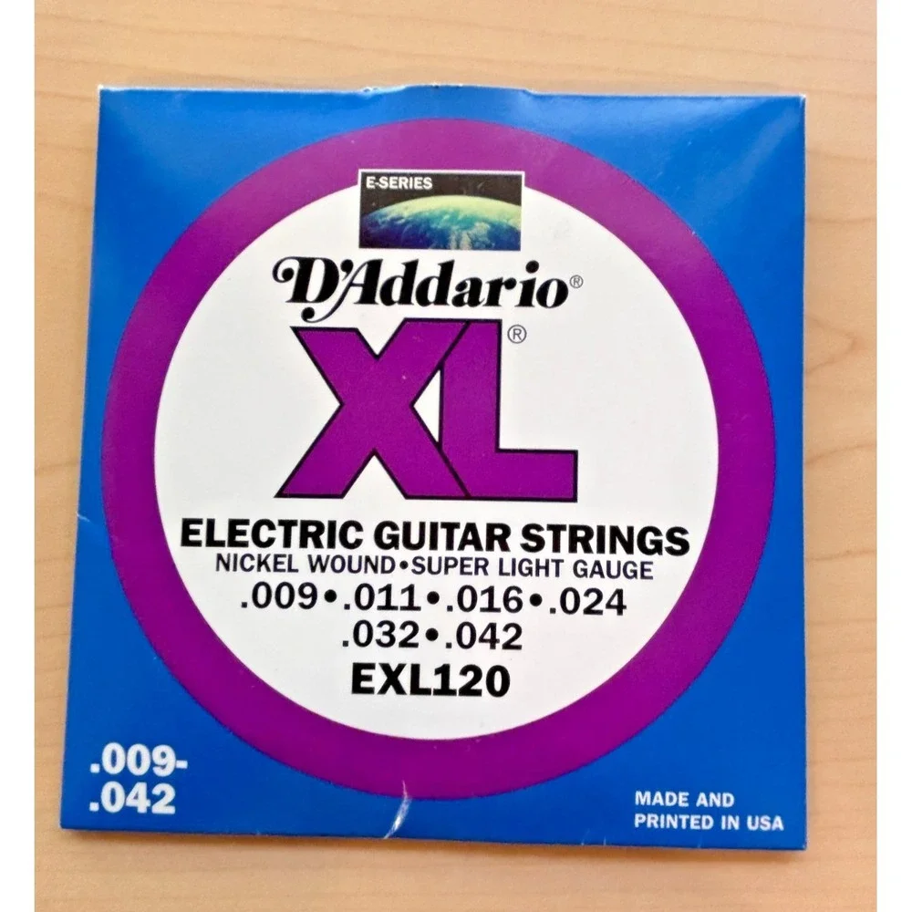 Lot Of 3 D'Addario XL Electric Guitar Strings EXL130 EXL120 Super Light USA